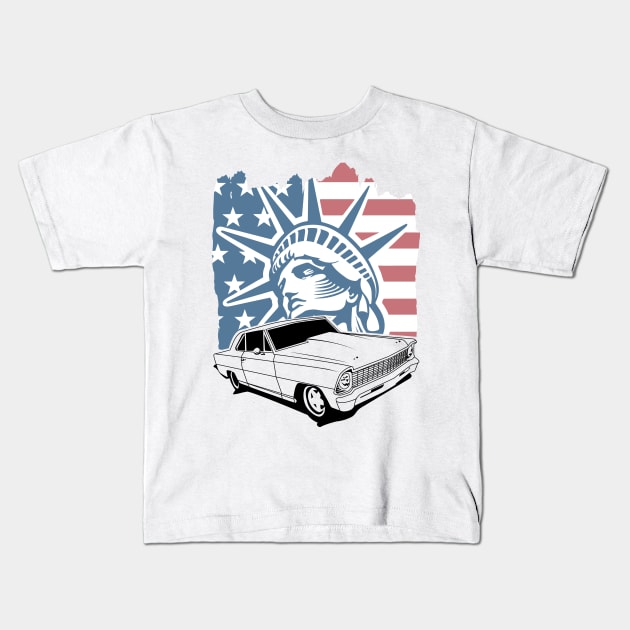 Camaro 1969 Kids T-Shirt by EtyazaForez